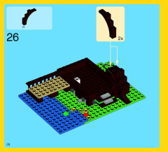 LEGO 31010 instructions page 28 – build guide