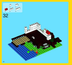 LEGO 31010 instructions page 34 – build guide