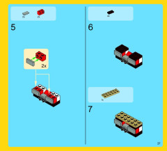 LEGO 31010 instructions page 37 – build guide