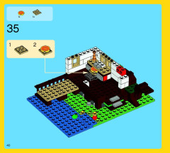 LEGO 31010 instructions page 40 – build guide