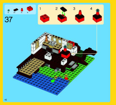 LEGO 31010 instructions page 42 – build guide