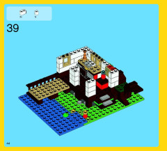 LEGO 31010 instructions page 44 – build guide