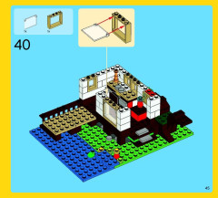 LEGO 31010 instructions page 45 – build guide