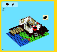 LEGO 31010 instructions page 46 – build guide