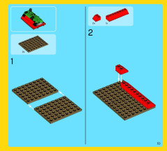 LEGO 31010 instructions page 53 – build guide