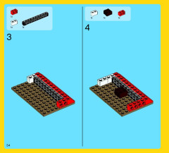LEGO 31010 instructions page 54 – build guide