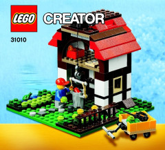 LEGO 31010 instructions page 1 – build guide
