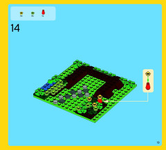 LEGO 31010 instructions page 19 – build guide