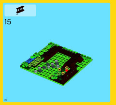 LEGO 31010 instructions page 20 – build guide