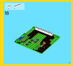 LEGO 31010 instructions page 21 – build guide