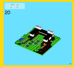 LEGO 31010 instructions page 25 – build guide