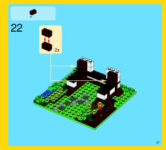 LEGO 31010 instructions page 27 – build guide
