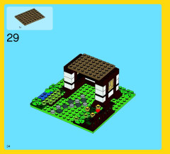 LEGO 31010 instructions page 34 – build guide