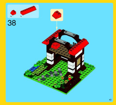 LEGO 31010 instructions page 43 – build guide