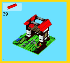 LEGO 31010 instructions page 44 – build guide