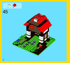 LEGO 31010 instructions page 50 – build guide