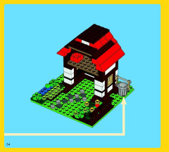 LEGO 31010 instructions page 54 – build guide