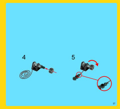 LEGO 31010 instructions page 57 – build guide