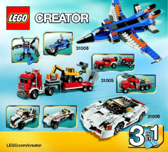 LEGO 31010 instructions page 60 – build guide