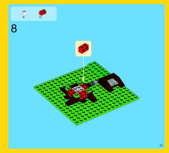 LEGO 31010 instructions page 13 – build guide