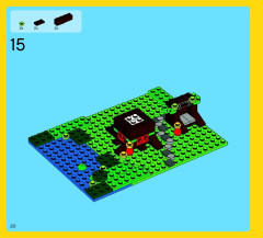 LEGO 31010 instructions page 20 – build guide