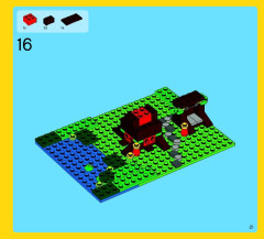 LEGO 31010 instructions page 21 – build guide