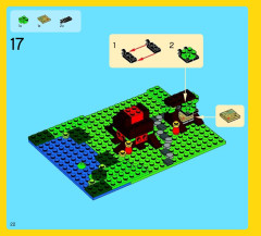 LEGO 31010 instructions page 22 – build guide