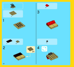 LEGO 31010 instructions page 34 – build guide