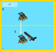 LEGO 31010 instructions page 36 – build guide