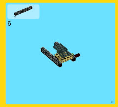 LEGO 31010 instructions page 37 – build guide