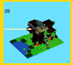 LEGO 31010 instructions page 39 – build guide