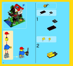 LEGO 31010 instructions page 4 – build guide