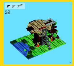 LEGO 31010 instructions page 43 – build guide