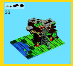 LEGO 31010 instructions page 47 – build guide