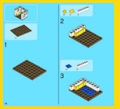LEGO 31010 instructions page 48 – build guide
