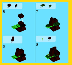 LEGO 31010 instructions page 54 – build guide