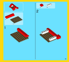 LEGO 31010 instructions page 59 – build guide