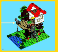 LEGO 31010 instructions page 66 – build guide