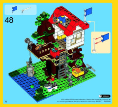 LEGO 31010 instructions page 76 – build guide