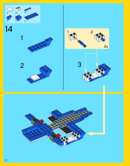 LEGO 31011 instructions page 10 – build guide
