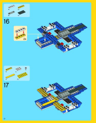 LEGO 31011 instructions page 12 – build guide