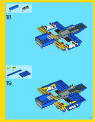 LEGO 31011 instructions page 13 – build guide