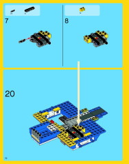 LEGO 31011 instructions page 16 – build guide