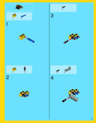 LEGO 31011 instructions page 17 – build guide