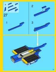 LEGO 31011 instructions page 23 – build guide