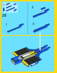LEGO 31011 instructions page 24 – build guide