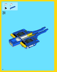 LEGO 31011 instructions page 26 – build guide