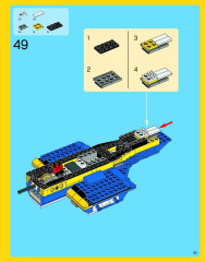 LEGO 31011 instructions page 43 – build guide