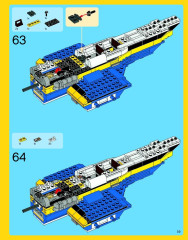 LEGO 31011 instructions page 55 – build guide