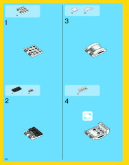 LEGO 31011 instructions page 58 – build guide